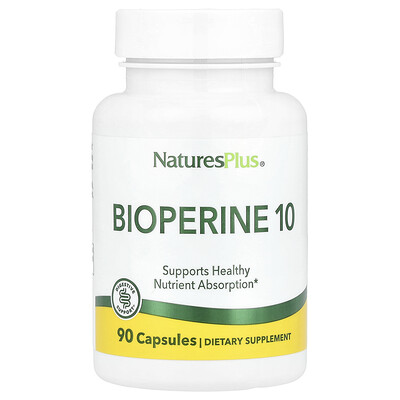 Product Image for NaturesPlus, Bioperine 10, 90 Capsules (10 mg per Capsule)
