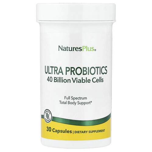 NaturesPlus, Ultra Probiotics, Ultra-Probiotika, 30 Kapseln