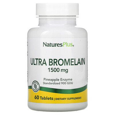 

NaturesPlus Ultra Bromelain 1500 mg 60 Tablets