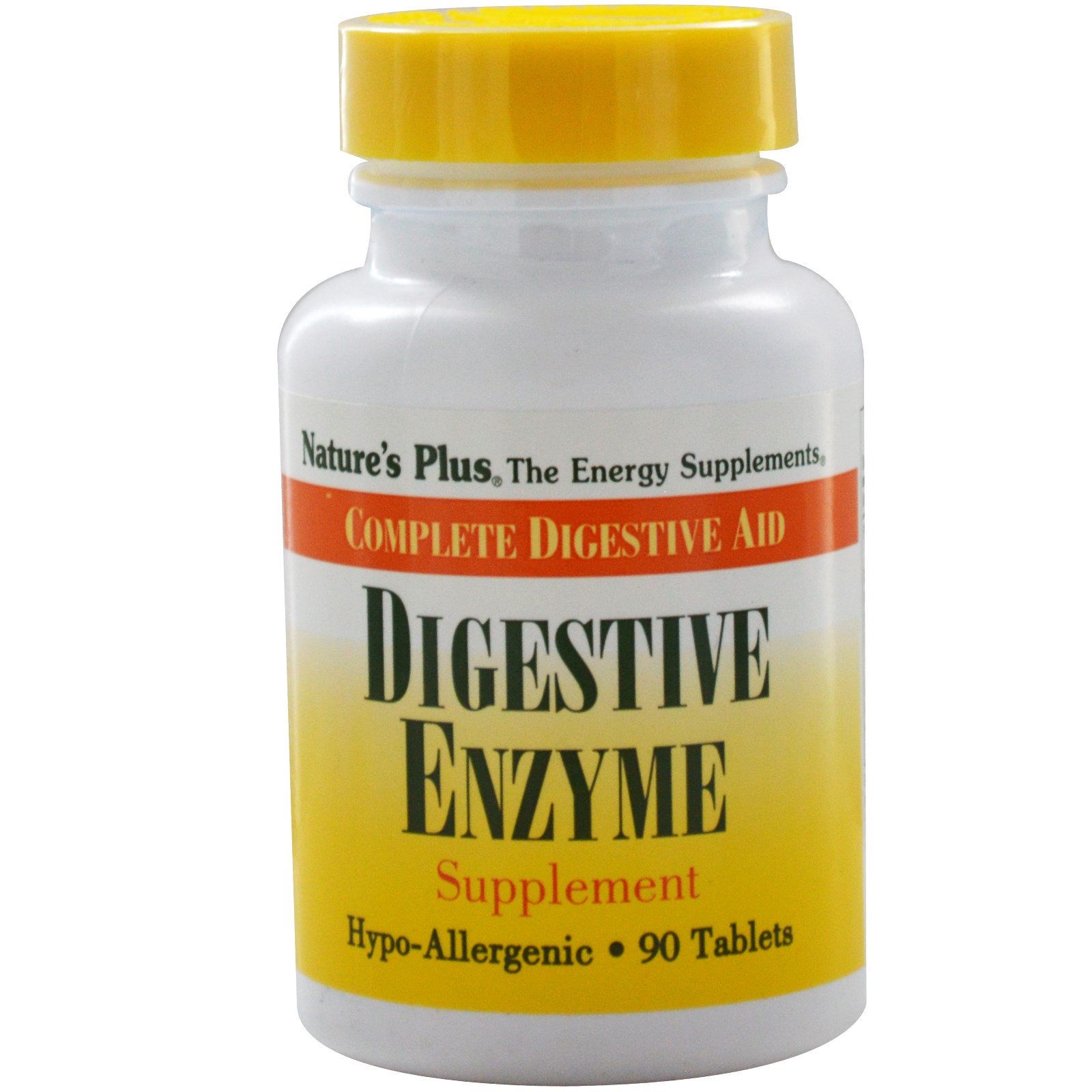 Nature's Plus, Digestive Enzyme Supplement, 90 Tablets - iHerb.com