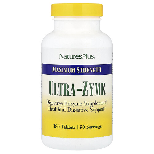 NaturesPlus, Ultra-Zyme®, 180 Tablets
