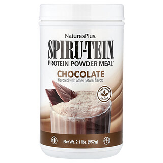 NaturesPlus, Spiru-Tein®, Protein Powder Meal, Proteinpulvermahlzeit, Schokolade, 952 g (2,1 lbs.)
