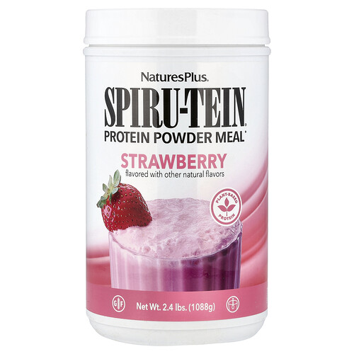 Naturesplus Spiru-Tein®, Protein Powder Meal, Starwberry, 2.4 lbs (1,088 g)