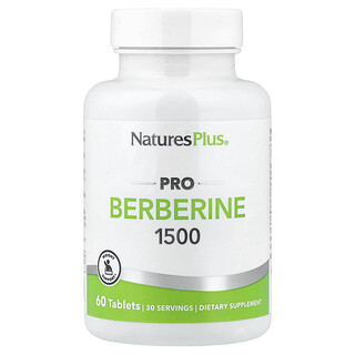 NaturesPlus, Pro Berberine 1500, 60 de comprimate (750 mg per comprimat)