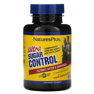 

NaturesPlus Ultra Sugar Control Ultimate Dieter's Companion 60 Tablets