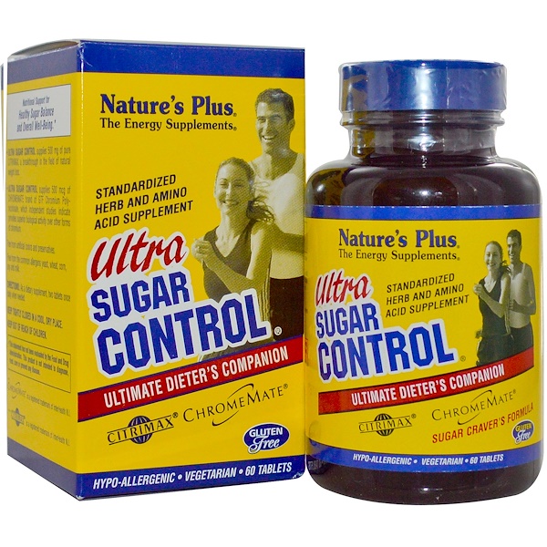 Nature's Plus, Ultra Sugar Control, Ultimate Dieter's Companion, 60