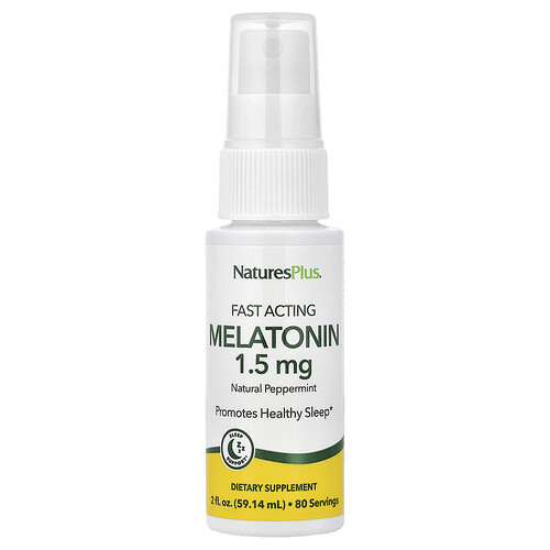 Melatonin Activated Micro-Soluble Spray W/Bioavailability Enhancing Cofactors Natural Peppermint