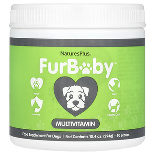 NaturesPlus, FurBaby™，狗狗专用多维生素，10.4 盎司（294 克）