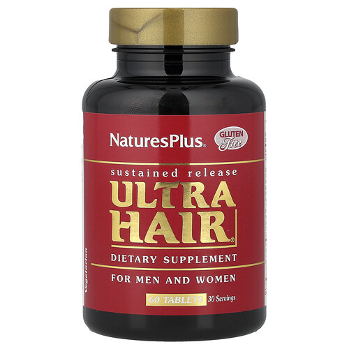 Naturesplus Ultra Hair®, For Men & Women, 60 Tablets