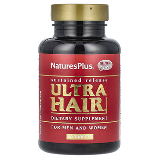 NaturesPlus, Ultra Hair, For Men & Women, 60 Tablets