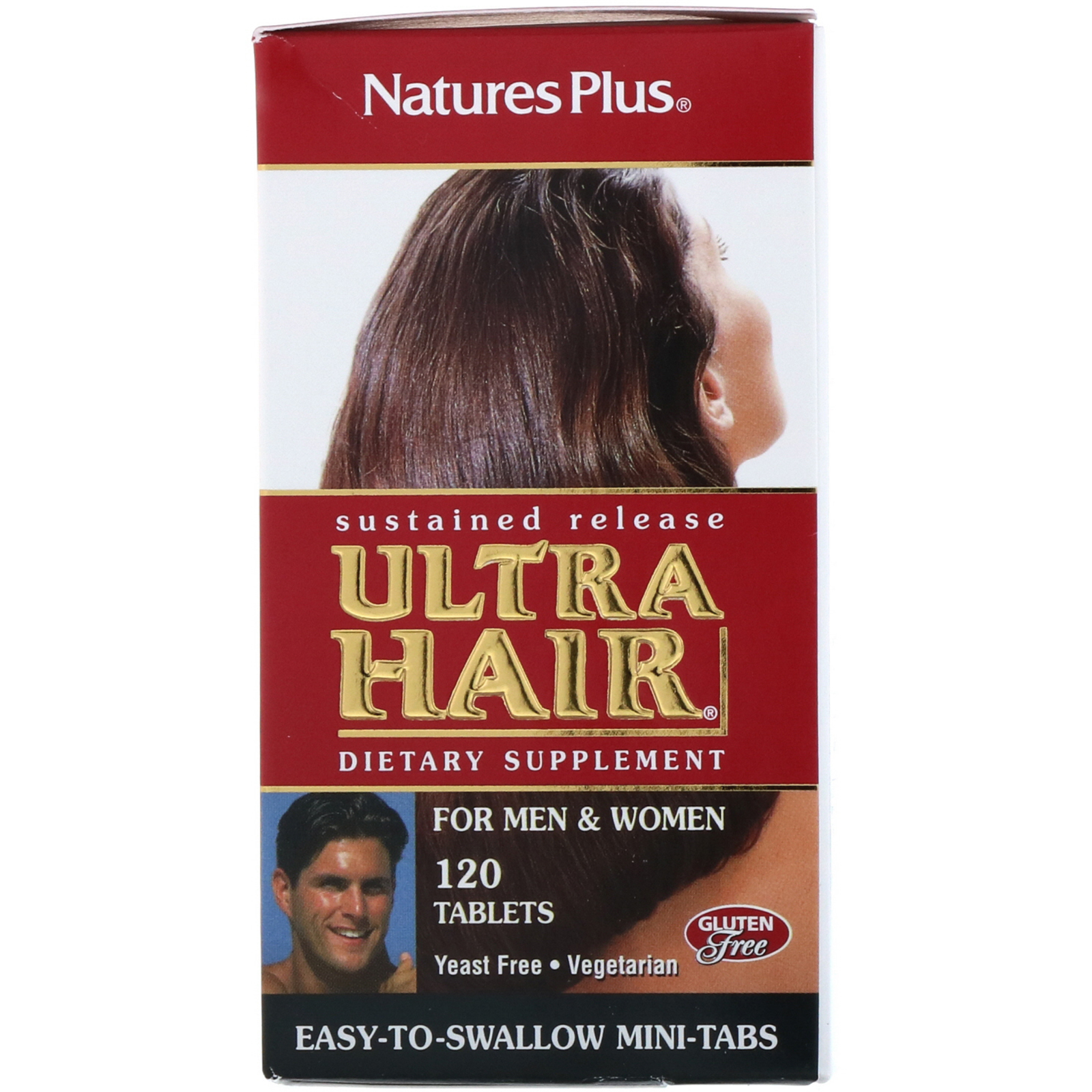 Nature S Plus Ultra Hair For Men Women 120 Tablets Iherb