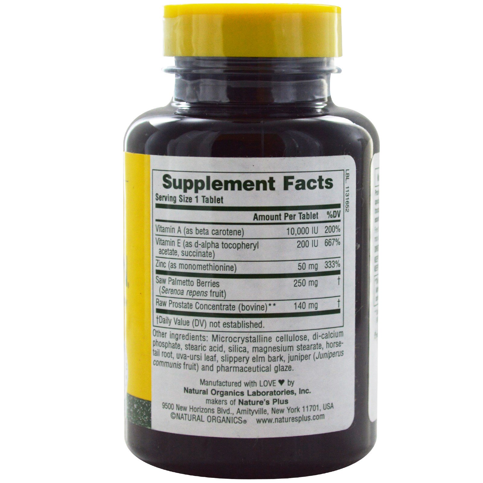 Nature's Plus, ProstActin, For Men Only, 60 Tablets iHerb