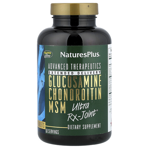 NaturesPlus, Glucosamine Chondroitin MSM Ultra Rx-Joint®, 180 Tablets