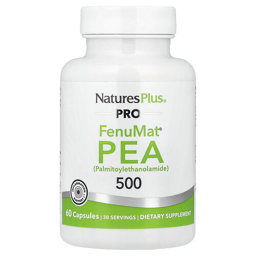 NaturesPlus, Pro FenuMat® PEA, 500 mg, 60 Kapseln