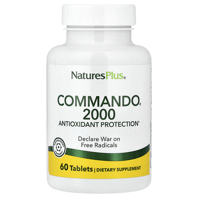 Product Image for NaturesPlus, Commando 2000, 60 Tablets