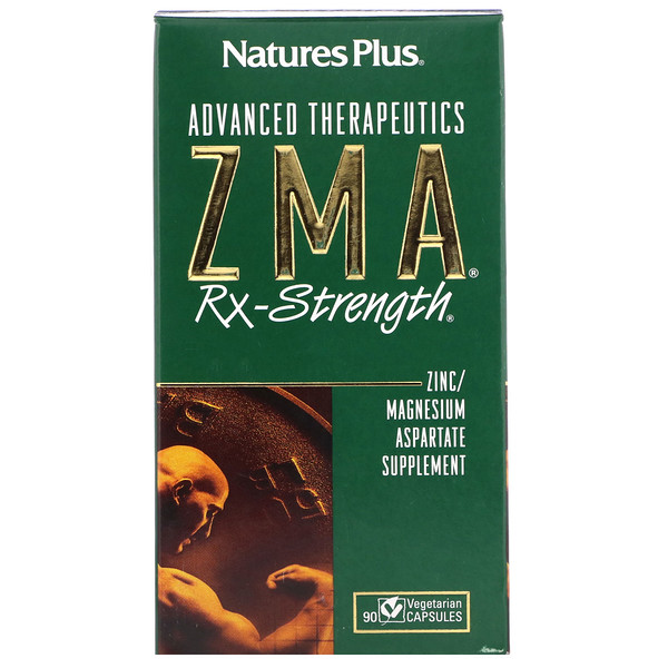 Nature's Plus, Advanced Therapeutics, ZMA Rx-Strength, 90 Vegetarian Capsules