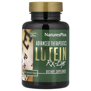 NaturesPlus, Advanced Therapeutics, Luteína RX-Eye®, 60 cápsulas