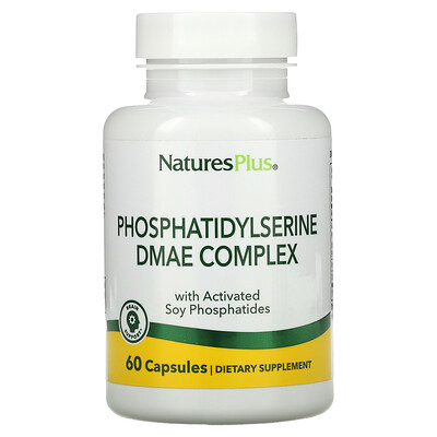 

NaturesPlus Phosphatidylserine DMAE Complex 60 Capsules