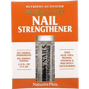 Отзывы о Натурес Плюс, Ultra Nails, Nail Strengthener, 1/4 fl oz (7.4 ml)