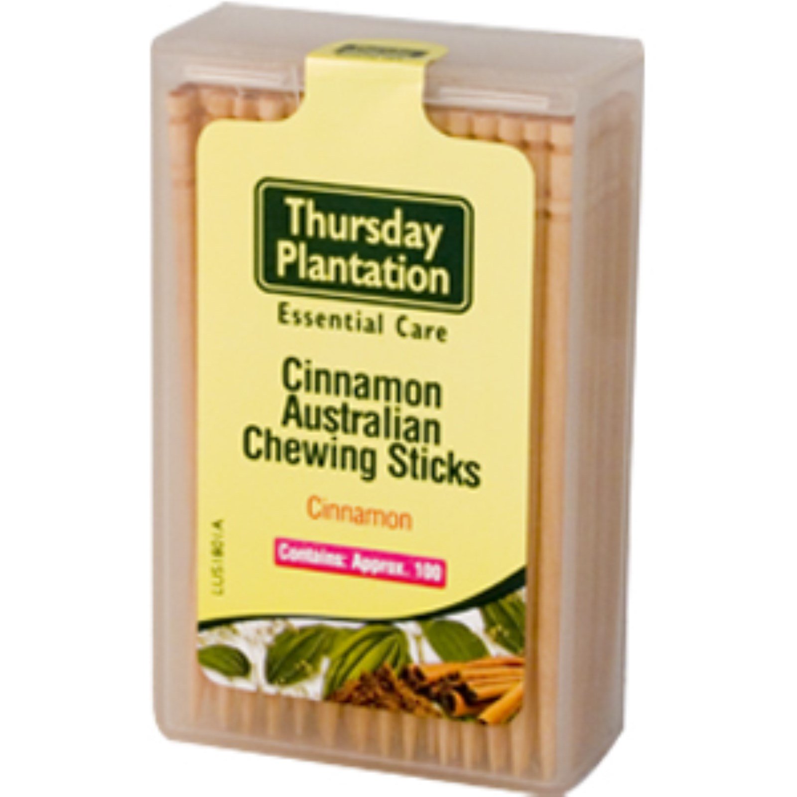 Nature's Plus, Thursday Plantation, Tea Tree Chewing Sticks, Cinnamon