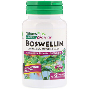 Отзывы о Натурес Плюс, Herbal Actives, Boswellin, 300 mg, 60 Vegetarian Capsules