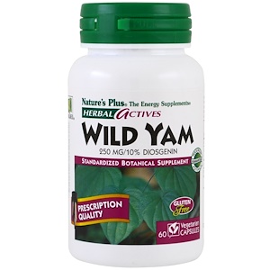 Отзывы о Натурес Плюс, Herbal Actives, Wild Yam, 250 mg, 60 Veggie Caps