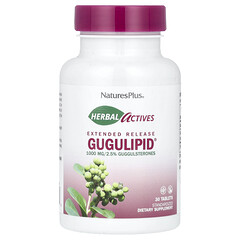 Gugulipid®, рослинні активні речовини, 1000 мг, 30 таблеток
