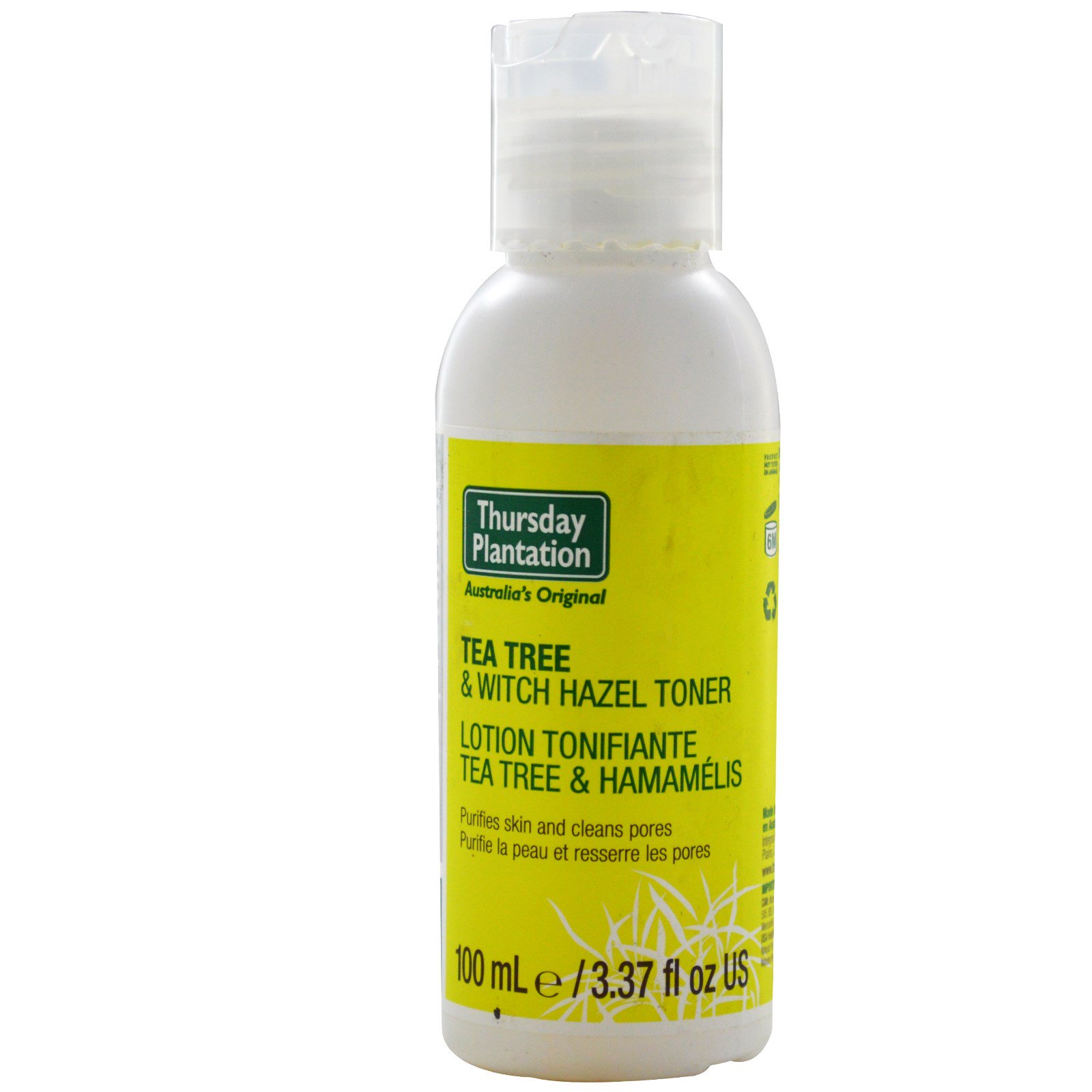 Nature S Plus サーズデイプランテーション ティーツリー アメリカマンサクの化粧水 3 37液量オンス 100 Ml Iherb