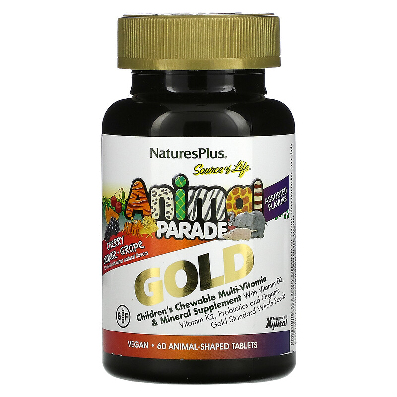 Nature's Plus, Source of Life, Animal Parade Gold, Children's Chewable ...