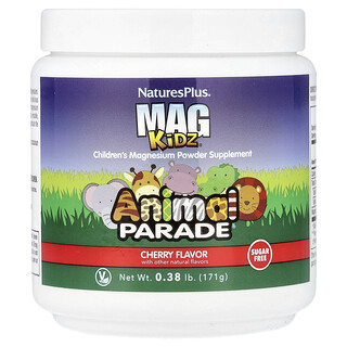 ناتشرز بلاس‏, Animal Parade® ، Mag Kidz® ، بنكهة الكرز ، 0.38 رطل (171 جم)