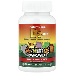 Вітамін D Nature's Plus Kids Vit D3 Chewable 500 IU 90 tabs (097467299504)