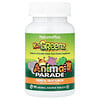NaturesPlus, Animal Parade®, Kid Greenz®, пищевая добавка для детей с натуральным вкусом зелени, тропические фрукты, 90 таблеток в форме животных
