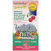Nature's Plus, Source of Life, Animal Parade, Children's Chewable Multi-Vitamin and Mineral Supplement, Natural Cherry Flavor, 180 Animals