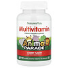 NaturesPlus, Animal Parade®, жевательные мультивитамины для детей, со вкусом вишни, 180 таблеток в форме животных