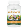 NaturesPlus, Animal Parade®, жевательные мультивитамины для детей, со вкусом апельсина, 180 таблеток в форме животных