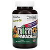 Nature's Plus, Animal Parade, жевательные таблетки для детей с мультивитаминами и микроэлементами, ассорти из натуральных вкусов, 180 таблеток в форме животных