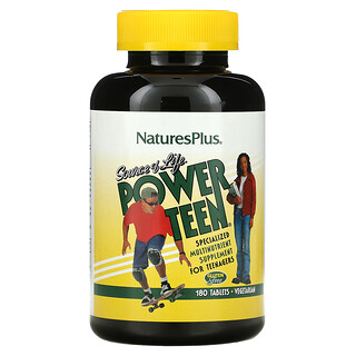 Nature's Plus, Source of Life، Power Teen، 180 قرصًا