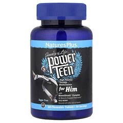 Multi для підлітків Nature's Plus Power Teen His Chewable 60 tabs (097467300026)