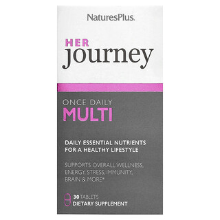 NaturesPlus, Her Journey, Once Daily Multi, 30 Tablets