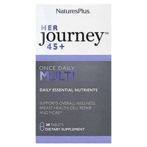 Naturesplus Her Journey™ 45+, Once Daily Multi, 30 Tablets