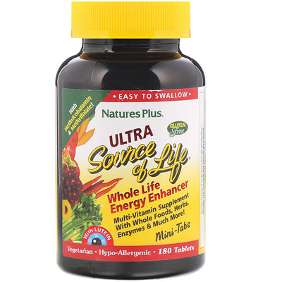 

Ultra Source of Life, Whole Life Energy Enhancer, 180 Tablets