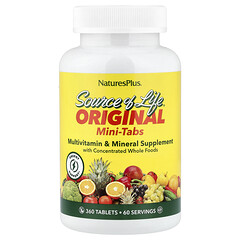 Source of Life®, оригінальні міні-таблетки, мультивітаміни й мікроелементи, 360 таблеток