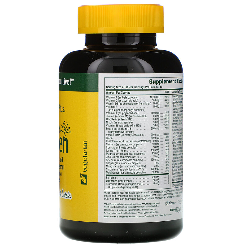 Nature's Plus, Source of Life, Women, MultiVitamin and Mineral