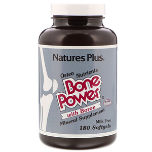 Отзывы о Натурес Плюс, Bone Power with Boron, 180 Softgels