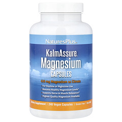 KalmAssure®, магній, 240 веганських капсул (105 мг в 1 капсулі)