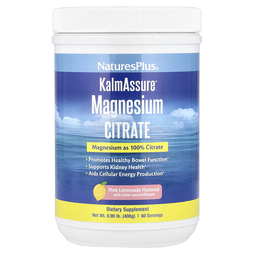 NaturesPlus KalmAssure Magnesiumpulver, 408 g
