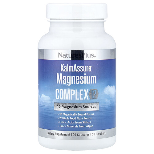 Naturesplus KalmAssure®, Magnesium Complex 12, 90 Capsules