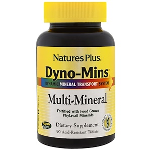 Отзывы о Натурес Плюс, Dyno-Mins, Multi-Mineral, 90 Acid-Resistant Tablets