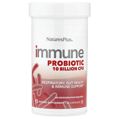 Product Image for NaturesPlus, Immune Probiotic, 30 Capsules