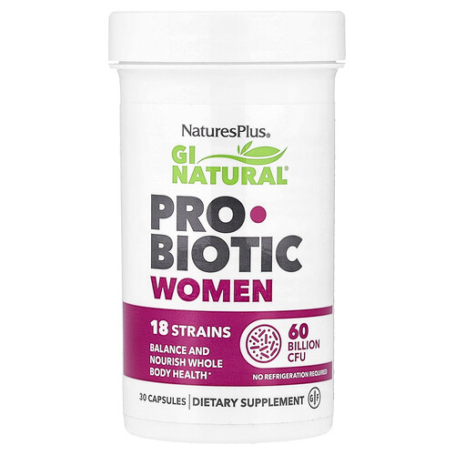 Naturesplus GI Natural® Probiotic Women, 30 Capsules